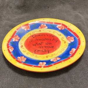 Tomorrow is created by what we dream today - Trinket Dish Joyce Shelton
